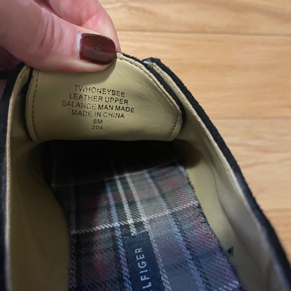 Tommy Hilfiger black suede lace up oxford - Picture 4 of 4